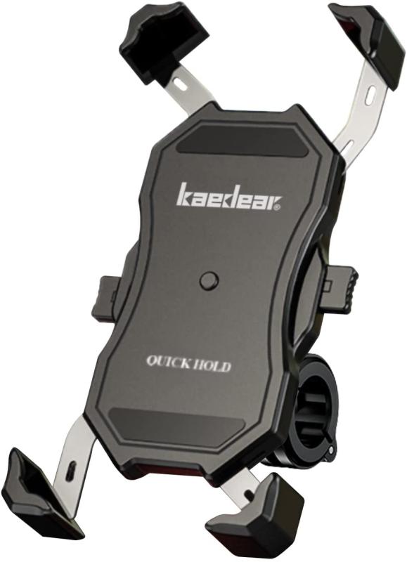 Kaedear(カエディア) バイク スマホホルダー バイク用スマホホルダー+D8