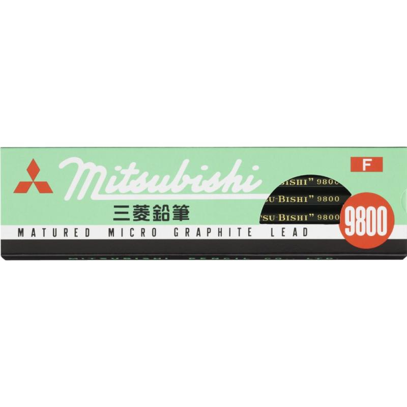 樂天商城 - 三菱鉛筆 鉛筆 事務用鉛筆9800 F 12本入 K9800F