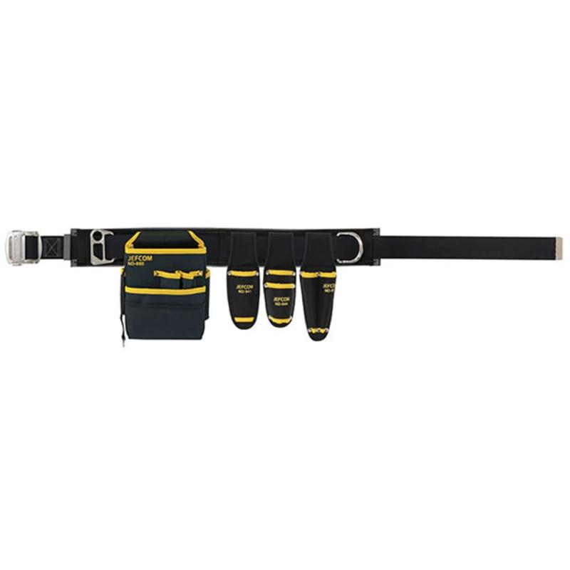 Rakuten - ジェフコム(Jefcom) 腰道具セット WSAシリーズ 5点入 WSA-45-1BK