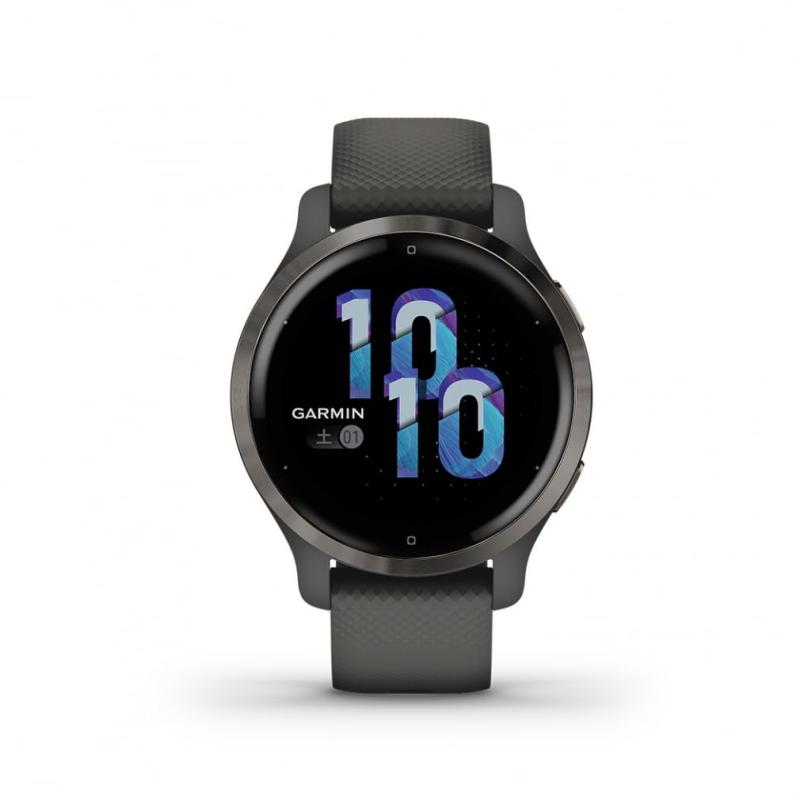 【Android/iOS対応】Garmin(ガーミン) Venu 2S スマートウォッチ [フル充電で11日間稼働/Suica 対応/睡眠分析/ストレス値/BodyBattery/スマートフォンと接続で電話、メール、LINEを通知]
