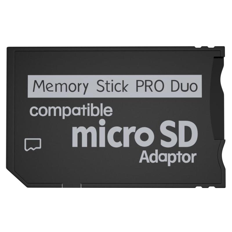 Iesooy Memory Stick Adapter for PSP MicroSD to Memory Stick PRO Duo Ma...