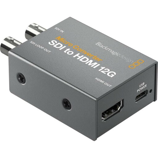 Blackmagic Design Micro Converter SDI to HDMI 12G PSU Blackmagic Design Micro Converter SDI to HDMI 12G PSU
