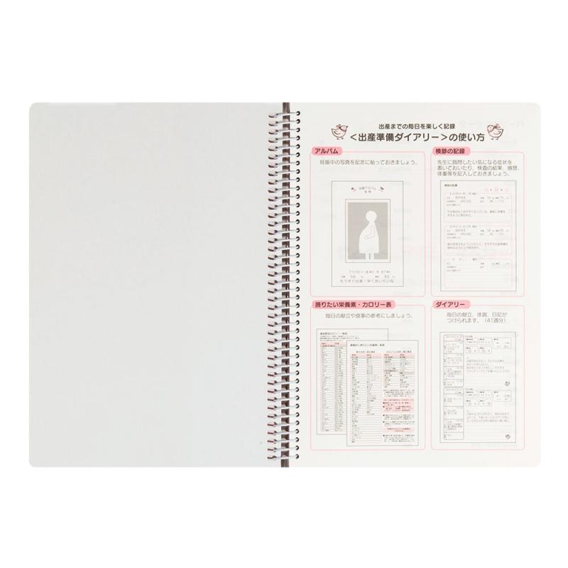 ミドリ 日記 HF ダイアリー A5 出産準備 26006006