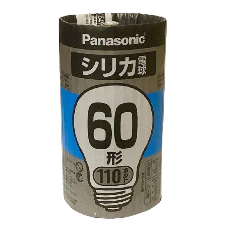 樂天商城 - パナソニック シリカ電球 110V 60W形 E26口金 LW110V54W