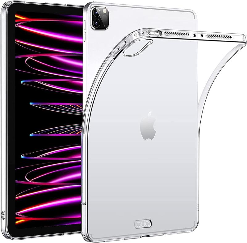 樂天商城 - For iPad Pro 12.9 ケース 第6/5/4/3世代iPad Proケース 2022 2021 2020 2018【COKOVI】iPad Pro 12.9 カバー タブレットケース クリア ソフト シリコン TPU 超軽量 衝撃防止 超薄(