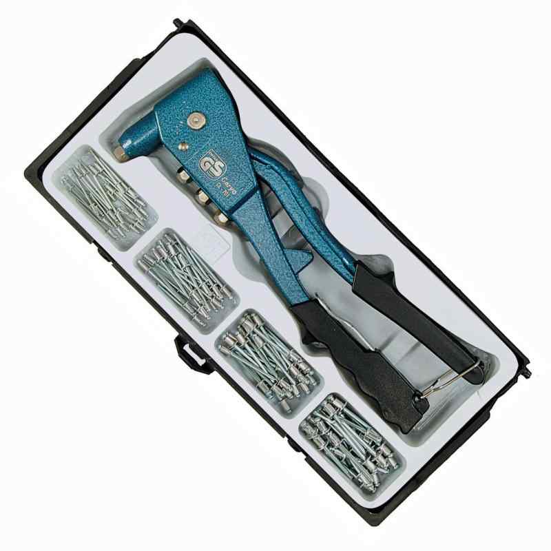 イチネンアクセス ツール事業部 スリーアキシス(three axis) ハンドリベッターキット ブラインドリベット100本付 20103