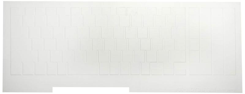 サンワサプライ ノート用キーボードカバー(東芝 dynabook Satellite Bシリーズ用)