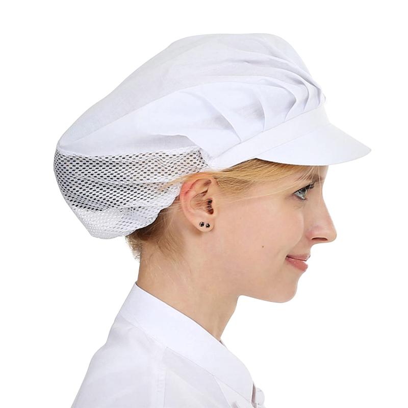 [ZHEJIA] 衛生キャップ キッチン 衛生帽 作業帽 調理キャップ 飲食店 給食用 帽子 厨房 調理帽子 作業用 清潔 髪 通気性 ハーフネット