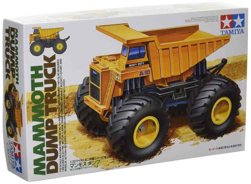 乐天商城 - タミヤ(TAMIYA) ワイルドミニ四駆シリーズ No.13 マンモスダンプ プラモデル 17013