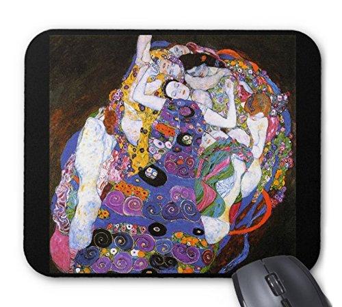 グスタフ・クリムト 『 The Virgins（乙女たち）』のマウスパッド：フォトパッド（世界の名画シリーズ）