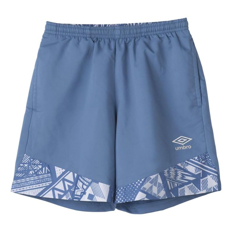 [アンブロ] ハーフパンツ 【THE THIRD】 ジュニアグラフィックプラクティスパンツ はっ水,防風,ストレッチ キッズ