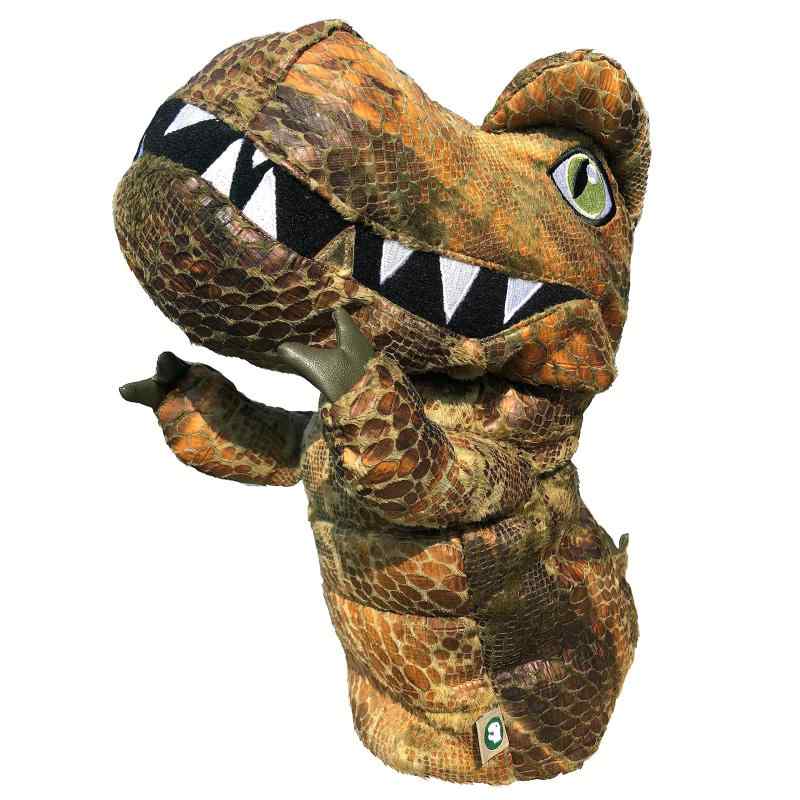 乐天商城 - dinofactory T-Rex ゴルフヘッドカバー 恐竜ドライバーヘッドカバー