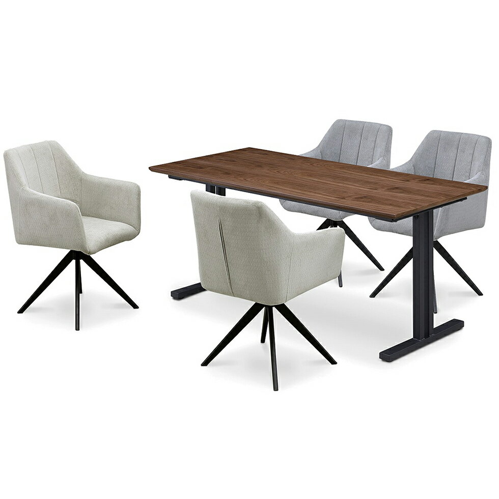 商品説明 飽きのこないシンプルデザインと座り心地抜群のダイニングセットです。 チェア2脚とベンチ1脚の4点セットと、チェア4脚の5点セットからお選びいただけます。 テーブル天板は優しい色合いと木目が温かみを与えてくれるウォールナット突板とオ...