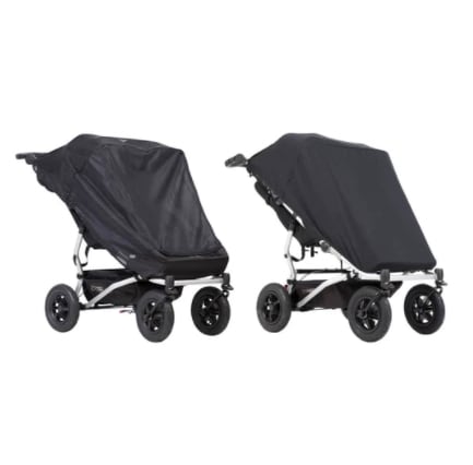 Mountain Buggy Duetsun cover setマウンテンバギー デュエット サンカバーセット(メッシュカバー+遮光カバー)日よけ 虫よけ