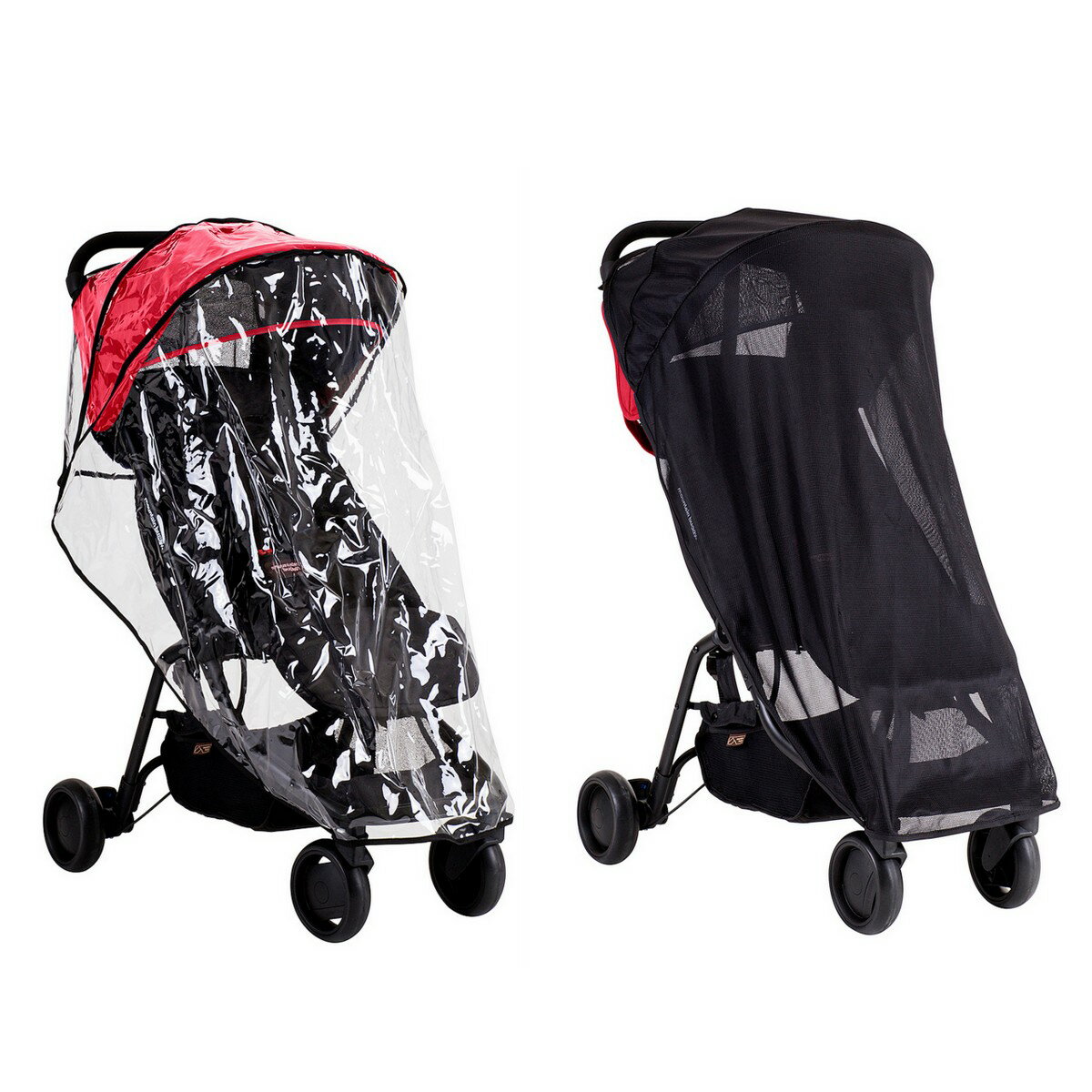 ■対象商品 mountain buggy マウンテンバギー　nano ナノ ■商品説明 ストームカバーとメッシュ製サンカバーのセット商品となります。 ※画面上と実物では多少色の具合が異なって見える場合がございます。ご了承ください。 ※インポ...