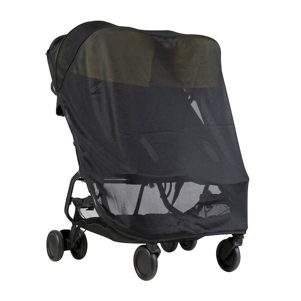 ■対象商品 mountain buggy マウンテンバギー　nano duo ■商品説明 nano duo専用 サン（メッシュ）カバーです。 ※メッシュ素材ですので穴が開いています。 　日焼け止め使用をお勧めいたします。 ▼予めご確認＆ご了...