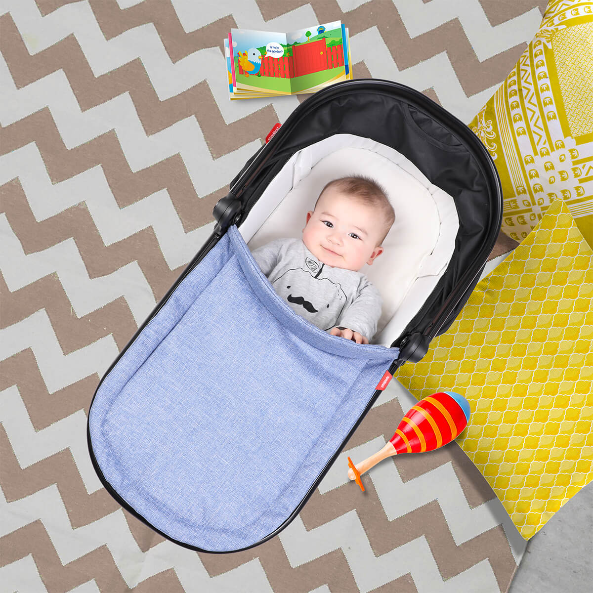 phil teds snug carrycot for Dot Sport Dash Voyager（2019 ）フィルアンドテッズスナッグキャリーコットドット スポーツ ダッシュ ボイジャー（V6モデル 2019 モデル専用）