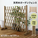 【レビュー特典あり】 フェンス 屋外 木製 最大幅150cm 最大幅120cm ガーデンフェンス ガーデン用品 伸縮 ゲート ペットゲート ペットフェンス アコーディオンフェンス 間仕切り 目隠し 門扉 コンパクト 天然木 杉材 持ち運び 自立型 素材感 木目 木製 お庭 ソレル ドリス
