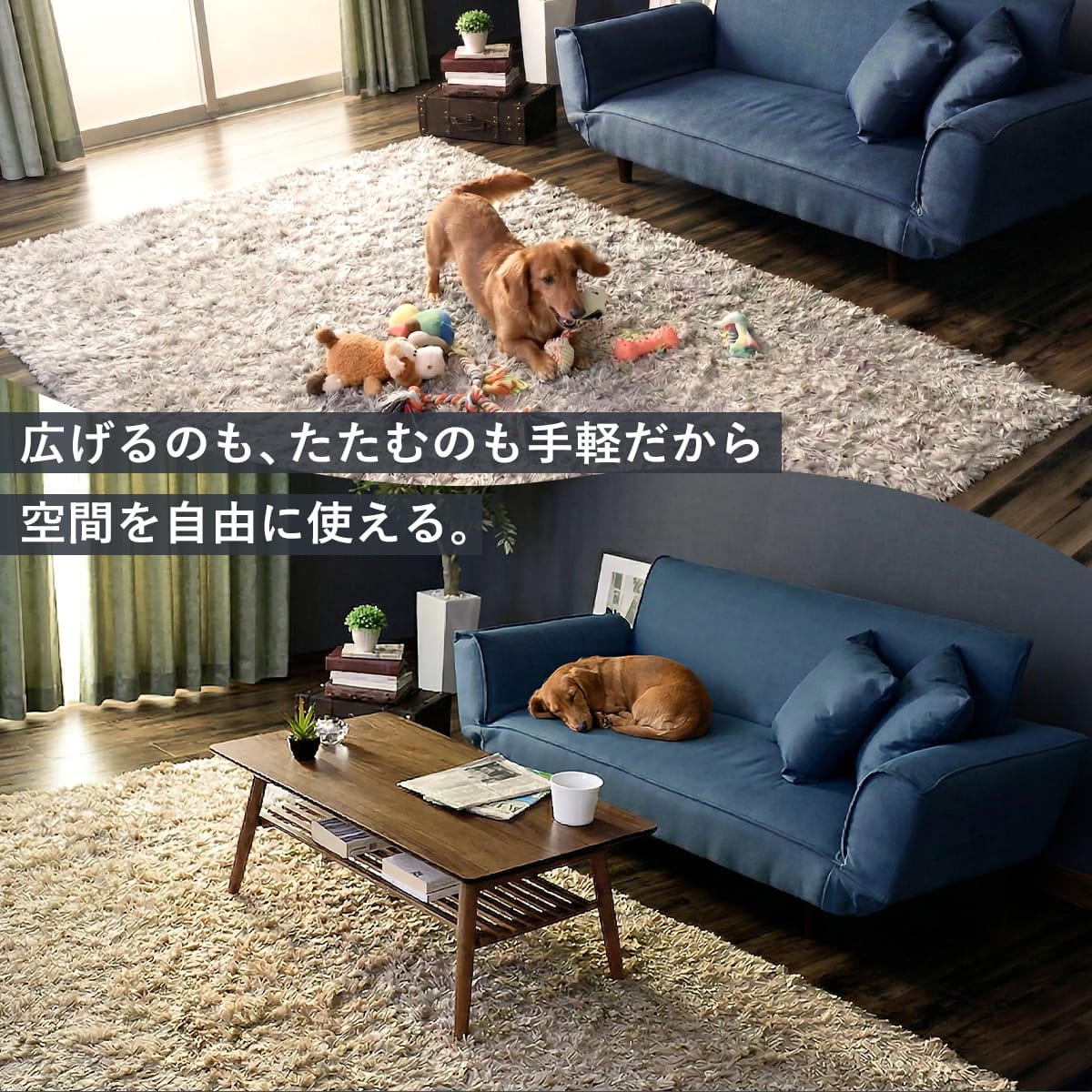 【15%offクーポン 7/4 20時-24時】 センターテーブル テーブル 完成品 折りたたみ ...