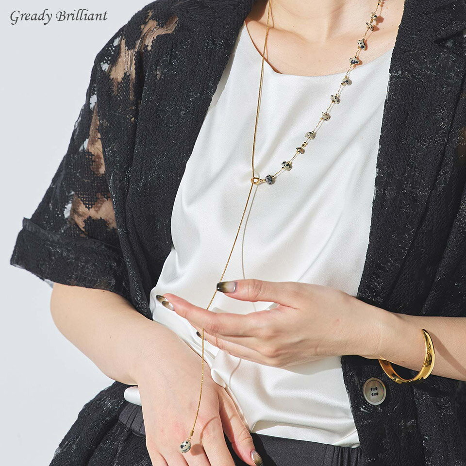 Rakuten - 【※本日限定※スペシャルクーポン配布中！】グレディブリリアン ストーンネックレス / Gready Brilliant