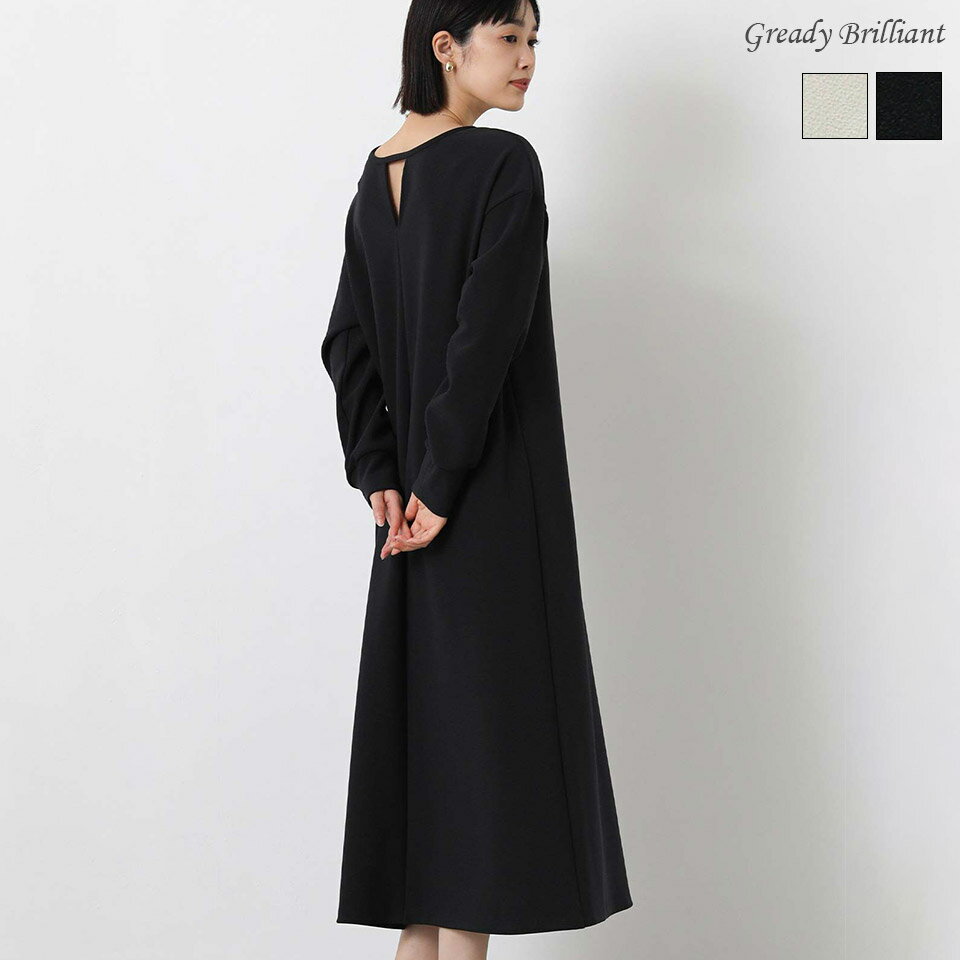 Rakuten - 【※本日限定※スペシャルクーポン配布中！】【SALE 40%OFF】グレディブリリアン カットジョーゼットサックワンピース