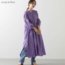 【《期間限定》 CLEARANCE SALE特別価格 & 全商品ポイント最大15倍キャンペーン!】【SALE 50%OFF】ドビースキッパーギャザーワンピース