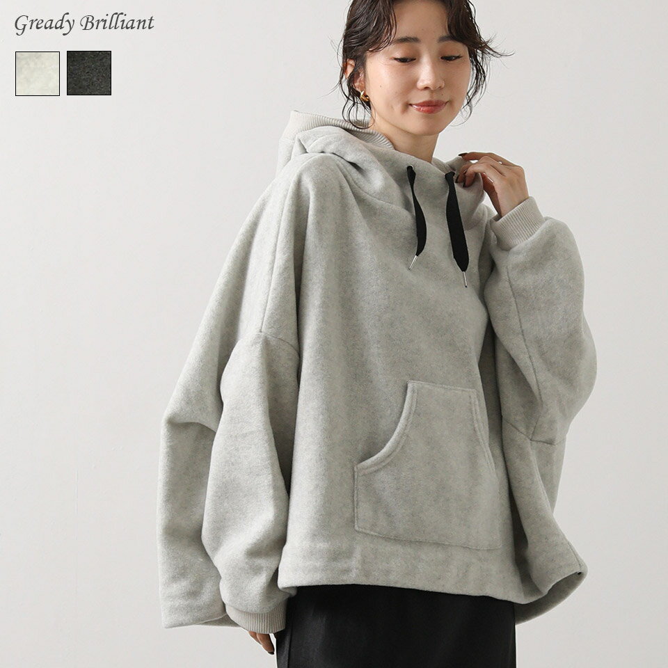 【《4時間限定》スタートダッシュクーポン配布中！！】【SALE 40%OFF】《WINTER SALE特別価格》グレディブリリアン ポーラーフリースフーディ/ ...