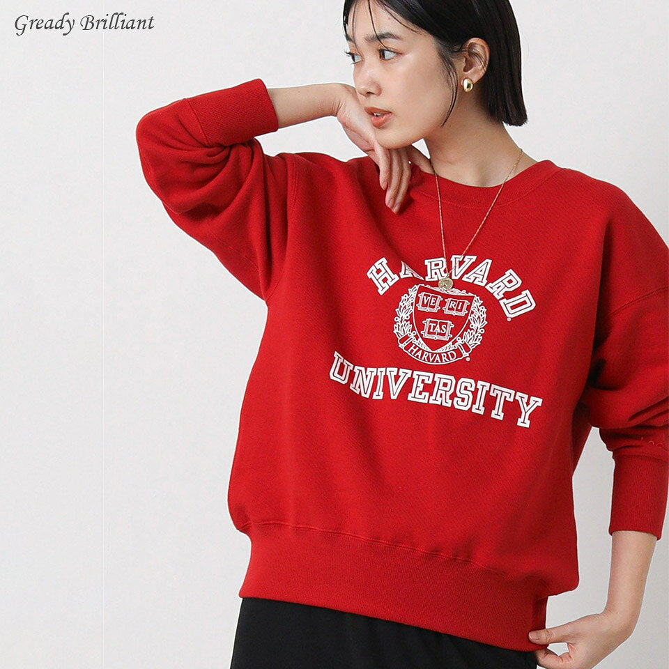 Rakuten - 【※本日限定※スペシャルクーポン配布中！】グレディブリリアン Leeカレッジロゴスウェット / Gready Brilliant