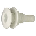 ■商品名：スルハル（ストレート）φ25mm ■ブランド：PLASTIMO ■パーツNo：PL-44714A ■カラー：ホワイト ■素材：ポリアミド製 ■サイズ：φ25mm 1インチ ※詳しくは、画像2番目をご覧ください。 ■数量：1個 ■状態：新品 【コ メ ン ト】 紫外線に強いスルハルです。 エルボ仕様も別途販売しております。