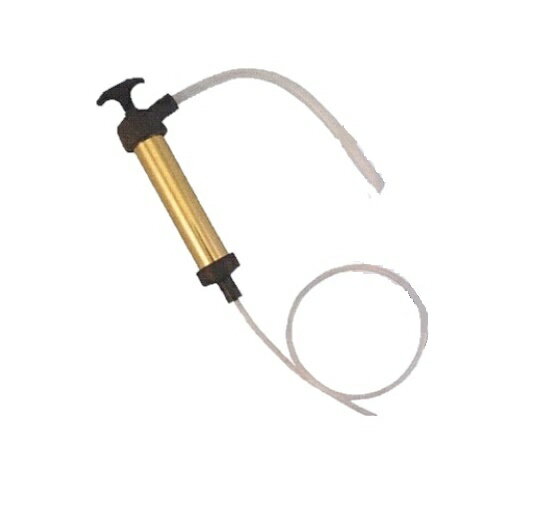 ■ブランド：PLASTIMO ■カラー：ゴールド ■吸い込み側チューブ径：φ6mm/φ9mm ■吐出側チューブ径：φ13mm ■シリンダーサイズ…170mm 【コ メ ン ト】 小型エンジンのオイル交換に最適なチャージャーです。 エンジンの...