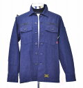 【美中古】WTAPS（ダブルタップス）BUDS LS 03 / SHIRT. COTTON. DENIM 172WVDT-SHM02 バッツ 長袖シャツ ジャケット ミリタリー ウォッシュ加工 INDIGO 01 MILITARY BLOUSON ブルゾン【中古】ARMY アーミー M-65 BDU カバーオール ファティーグ デニム WORK ワーク