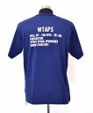 【新品】WTAPS（ダブルタップス）ACADEMY SS / TEE. COPO 201ATDT-CSM22 アカデミー LOGO ロゴ コットン 半袖 Tシャツ カットソー MADE IN JAPAN 無地 クルーネック ストリート T-Shirt NAVY 01 S SMALL 定番 おしゃれ アメカジ