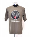 【美中古】 DESCENDANT (ディセンダント) NEPTUNE CREW NECK SS TEE 201ATDS-CSM04S ネプチューン クルーネック プリント 半袖 Tシャツ OLIVE 2 SPOT スポット 限定 T-Shirt【中古】MADE IN JAPAN ストリート 裏原 WTAPS WING 羽 翼 DDCT