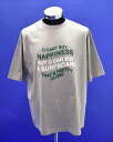 【新品】MAGIC NUMBER(マジックナンバー) HAPPINESS S/S T-SHIRT ハピネス 半袖 Tシャツ プリント クルーネック LOGO ロゴ Tee HEATHER GREY L COTTON おしゃれ アウトドア キャンプ SURF サーフ アメカジ ストリート POP カットソー スケーター GORILLA TACOSゴリラ