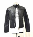 【新品同様】 EINS（エインズ / アインス） Reproduct Single Leather Riders Jacket リプロダクト レザー ライダースジャケット BLACK 1 ブルゾン シングル リメイク リビルド REMAKE 本革 【中古】ラムレザー SPECIAL Lamb Leather ユニセックス UNISEX