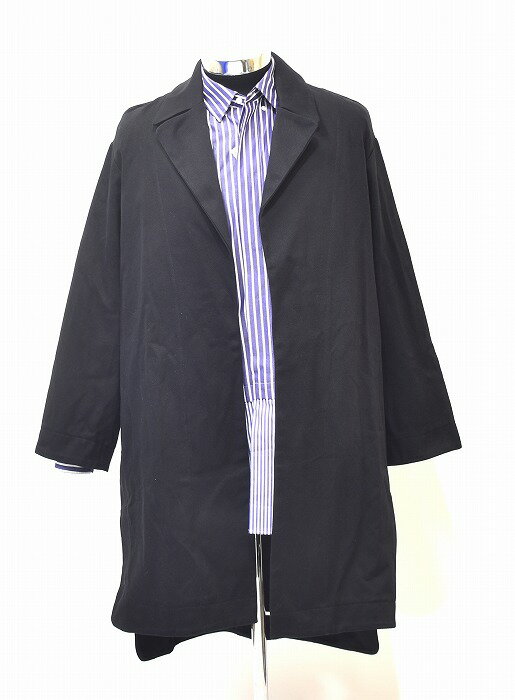 【新品】 bassike ベイシーク Cotton Twill Side Split Trench Coat コットンツイル サイドスプリット トレンチコート JACKET ジャケット テーラード チェスター ショップコート メカニカル AR…