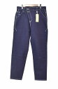 【新品】Burnout(バーンアウト) ツイスト デニム パンツ twist denim Pants INDIGO L JEANS ジーンズ 変形 MADE IN JAPAN ボトム(4)