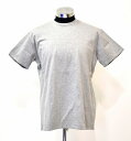 【新品】 MISTERGENTLEMAN (ミスタージェントルマン) GENTS TEE　ジェッツ Tシャツ S/S 半袖 クルーネック カットソー T-SHIRT 無地 GREY XL MADE IN JAPAN Mr.GENTLEMAN　ダブルフェイス 無地