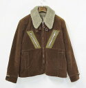 【中古】2-tacs (ツータックス) コーデュロイボアジャケット BROWN S 2TACS BOA JACKET ブルゾン