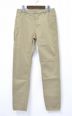  RABENS SALONER (レーベン サローネ) PAPER DRILL PANTS ペーパードリルパンツ XS CAMEL　　ラーベンスサロナー