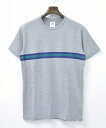 yViz Mr.GENTLEMAN i~X^[WFg}j TAPE PRINT S/S TEE e[vvgTVc M GREY MISTERGENTLEMAN