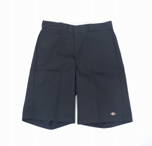 【中古】 Dickies (ディッキーズ) 42274 フラットフロントワークショーツ BLACK 36 ブラック FLAT FRONT WORK SHORTS LOOSE FIT ルーズフィット 13インチ SHORT PANTS ショートパンツ HALF ハーフ 短パン