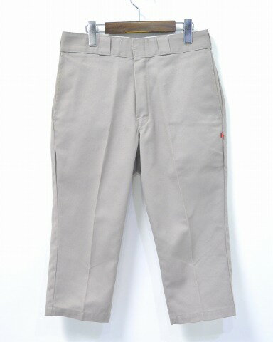 【中古】BEDWIN THE HEARTBREAKERS (ベドウィン ザ ハートブレイカーズ) 8/L DICKIES TC PANTS TRIPSTER 8分丈 ディッキーズ チノワークパンツ GRAY 1 グレー トリップスター 874 CHINO WORK CROPPED クロップド 八分丈