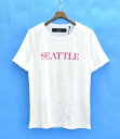 yViz TEENAGE LUST (eB[GCWXg) SEATTLE S/S TEE VAgvgV[gX[uTVc 2 WHITE  _[W ؂ςȂ