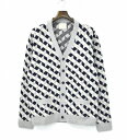 yÁz CHAUNCEY i`EV[j CASHMERE CUBE JACQUARD CARDIGAN WK[h JV~ J[fBK JV~A GRAY S KNIT jbg @yÁz