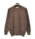 yViz HABANOS (nomX) CAMO CREW KNIT JN[jbg S BROWN A17-KT01 CREW NECK N[lbN Z[^[ Jt[W  Rbgjbg HBNS@WK[h