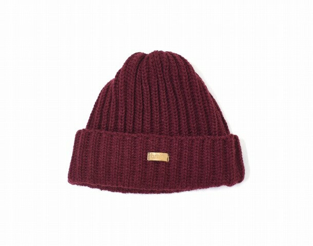 【中古】 430 FOURTHIRTY (フォーサーティー) DAY'S BEANIE アクリルビーニー FREE BURGUNDY KNIT CAP ニットキャップ ニット帽 帽子