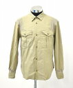 yÁz ink (CN) ؂ւ [NVc L KHAKI WORK SHIRT MILITARY ~^[ REMAKE CN rh