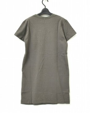 【新品】【レディース】 HEALTH (ヘルス) One-Piece FOLK TEE ワンピースTシャツ GRAY XS 半袖 クルーネック