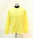 【中古】 BEDWIN & THE HEARTBREAKERS (ベドウィン&ザ・ハートブレイカーズ) GOAT L/S TEE SHIRT ゴートロングスリーブTシャツ S YELLOW T-SHIRT クルーネック 無地 長袖(4)